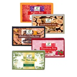 SPARSHAM-NATURE'S TOUCH Set Of 5 Herbal Soap With Essential Oil- 125 g Each-picture-18