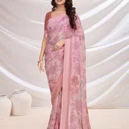KALINI Floral Pure Georgette Saree-picture-33
