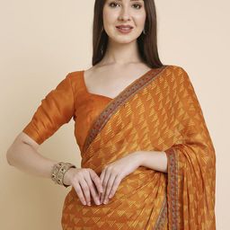 RATAN Sequinned Poly Chiffon Saree image 3