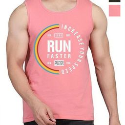 WOOSTRO Men Pack Of 2 Typography Printed Round Neck Cotton Slim Fit T-shirts-image-92