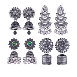 Sangria Alloy Silver-Plated Earrings-image-60