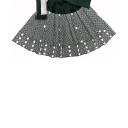 Shoryam Fashion Girls Green Raw Silk Lehenga Choli-picture-37