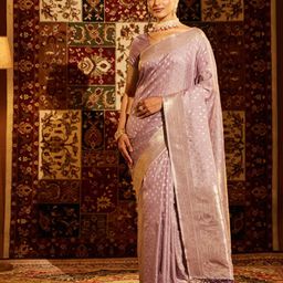 kasee Woven Design Zari Banarasi Saree-36