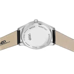 DOUBLERUN Men Dial & Leather Straps Analogue Multi Function Watch image 2