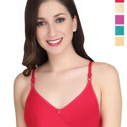 Liigne Pack Of 5 Full Coverage Lightly Padded Everyday Bra-picture-3