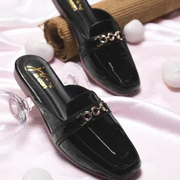 JM Looks Women Stylish Comfortable Platform Mules for Casual & Party Wear-21
