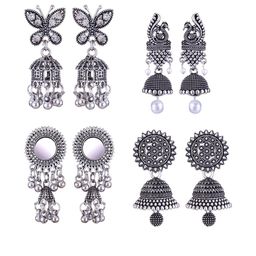 Sangria Alloy Silver-Plated Earrings-picture-16