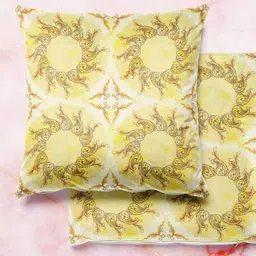 ArtzFolio Multicoloured Set of 2 Square Cushion Covers-picture-44