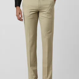 Van Heusen Men Mid-Rise Slim Fit Formal Trousers-image-78