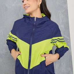 Styli Women Colourblocked Sporty Jacket-picture-51