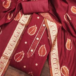 Rangtulika Ethnics Unstitched Dress Material-picture-9