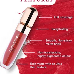 METABU Set Of 2 Liquid Lips Forever Matte Liquid Lipstick - 4.25 ml Each - 03 - 04 image 4