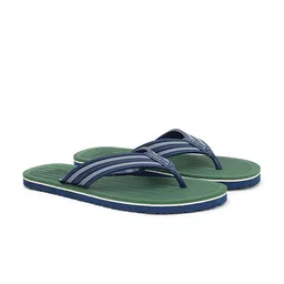 Aqualite Men Striped Rubber Fashion Thong Flip-Flops-39