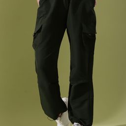 DressBerry Women Classic Baggy Fit High-Rise Trousers-image-39