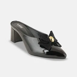 Lavie Women Pointed Toe Block Heel Mules with Bows-picture-34
