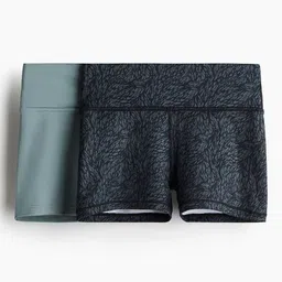 H&M 2-Pack Short Sports Cycling Shorts With DryMove-image-38