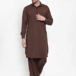 Kaifoo Men Regular Kurta with Salwar-14
