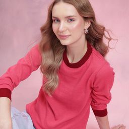 DressBerry Applique Detail Knitted Pullover-picture-8