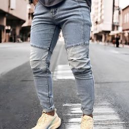 styzon Men Jean Fit Mid-Rise Stretchable Jeans-image-80