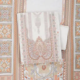 SHINGORA Ethnic Motifs Woven Design Unstitched Dress Material-image-48