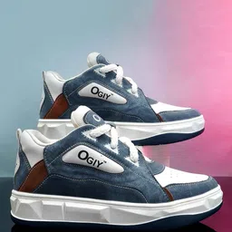 Zixer Men Colourblocked High-Top Sneakers-picture-35