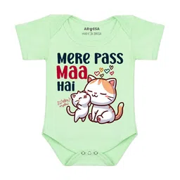 Arvesa Mere Pass Maa Hai Printed Bodusuit-image-98