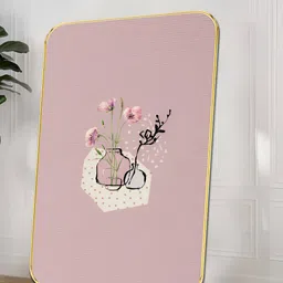 SAF Lavender & Pink Wood Floral and Botanical Wall Paintings-image-41