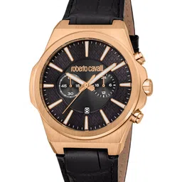 Roberto Cavalli Men Leather Straps Analogue Watch RC5G150L0035-picture-17