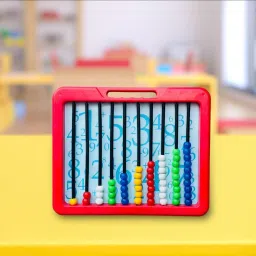 2 In 1 Counting Slate Abacus & Black Board On The Back For Kids-27