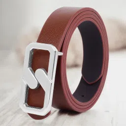 Women Formal Tan Synthetic Belt-image-26
