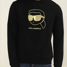 Karl Lagerfeld Men Cotton Printed Sweatshirt-picture-25