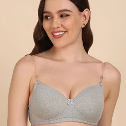 DressBerry Women Full Coverage Cotton Lightly Padded T-shirt Bra-image-106