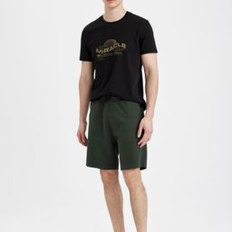 DeFacto Men Mid-Rise Shorts-image-81