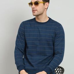 OGEN Men Striped Sweatshirt-image-88
