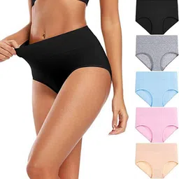 Diving Deep Women Pack of 5 Hipster Briefs-image-78