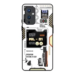 QRIOH Typography Printed OnePlus 9 Back Case Mobile Accessories-picture-34