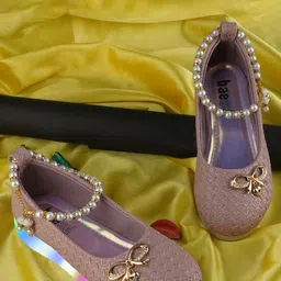 BAESD Girls Party Ballerinas with Laser Cuts Flats-image-64