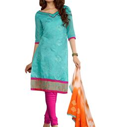 Moda Rapido Embroidered Silk Georgette Semi-Stitched Dress Material-picture-36