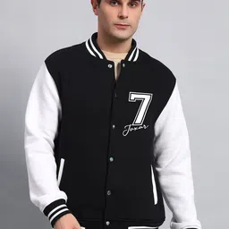 Juxar Men Colourblocked Lightweight Bomber Jacket-picture-22