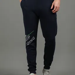HRX by Hrithik Roshan Men Brand Logo Printed Mid Rise Joggers-picture-47
