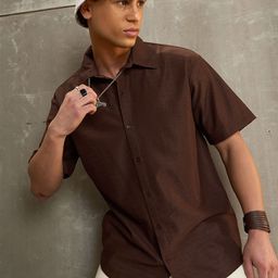 MASCLN SASSAFRAS Men Relaxed Opaque Casual Shirt-image-25