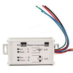 20A PWM DC Motor Speed Regulator Module (9V, 12V, 24V, 36V, 48V, 60V) image 1
