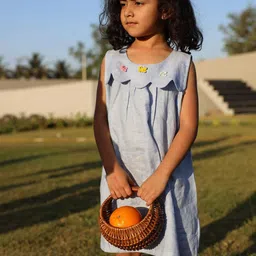Funny Bones Clothings Linen A-Line Dress-picture-45