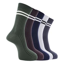 Dollar Men Pack of 5 Calf Length Socks-image-20