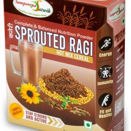 Sprouted Ragi Hot Mix Cereal, 200gm-16