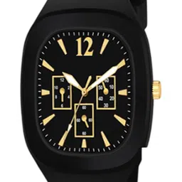 Hala Men Pack of 3 Solid Rectangular Tang Regular Analogue and Digital Watches image 2