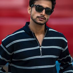 Maniac Men Striped Sweatshirt-picture-49