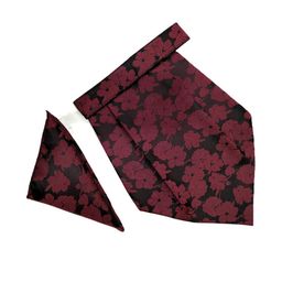 Paisley Design Cravats & Pocket Square Combo-image-22