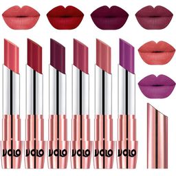 VOLO Set Of 6 Creme Matte Lipstick - 3.5g Each-43