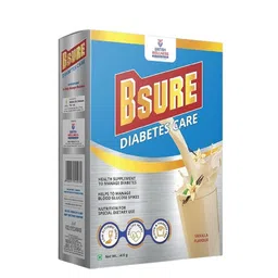British Life Sciences Bsure Diabetes Care Powder - 400 g - Vanilla Flavor-33